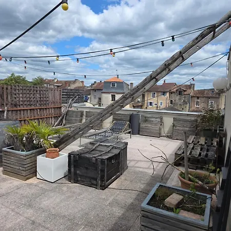 Rooftop 75 M2, Appt 65 M2, 2 Rooms, Coeur Apartament Cahors